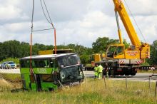 Uznal chybu. Český řidič autobusu dostal za tragickou nehodu v Německu podmínku
