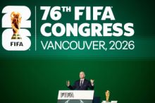 Íránští fotbalisté se zúčastní MS v USA, potvrdil na kongresu šéf FIFA Infantino