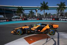 Kvalifikaci na sprint F1 v Miami vyhrál Norris před Antonellim a Piastrim