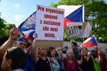 Sudetští Němci uctili v Brně oběti holokaustu, byly i protesty