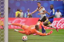 Fotbalisté Německa deklasovali nováčka MS z Curacaa