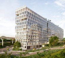 Administrativní budova Sequoia na Nových Roztylech vstupuje do další fáze výstavby