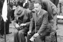 Nejlepším hráčem Italů byl Mussolini, zlobil se Laufer. Jako Žid válku nakonec přežil