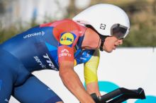 Vacek završil na mistrovství republiky cyklistů vítězný hattrick v časovce