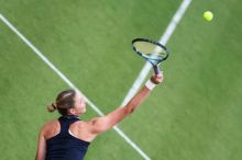 Český souboj ovládla Plíšková. Finalistka Wimbledonu nedala Valentové šanci
