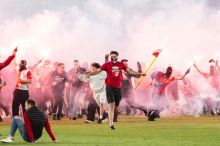 Doživotní zákaz vstupu a nejvyšší možná pokuta. Slavia udělila tresty fanouškům