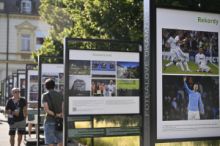 Výstava ČTK v Uherském Hradišti představuje fotografie věnované fotbalu