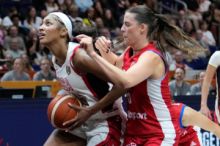 Basketbalistky zakončily MS v Berlíně vysokou porážkou s USA 64:105