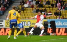 Zápas fotbalové ligy Teplice - Slavia přerušil výpadek osvětlení