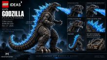 LEGO chystá naprosto monstrózní Godzillu. Má mít přes 5300 dílků a měřit téměř 60 centimetrů