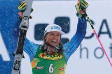 Obří slalom v Söldenu vyhrála o setinu Moltzanová a má první triumf v SP
